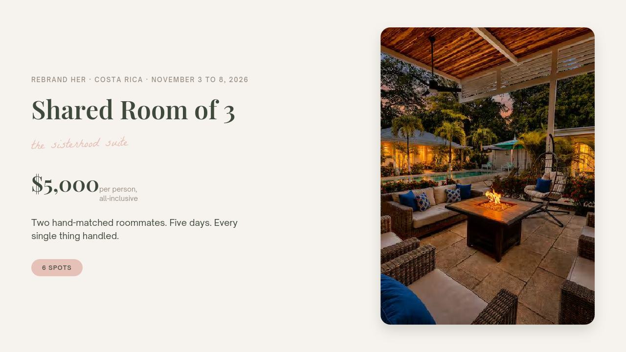 The Sisterhood Suite