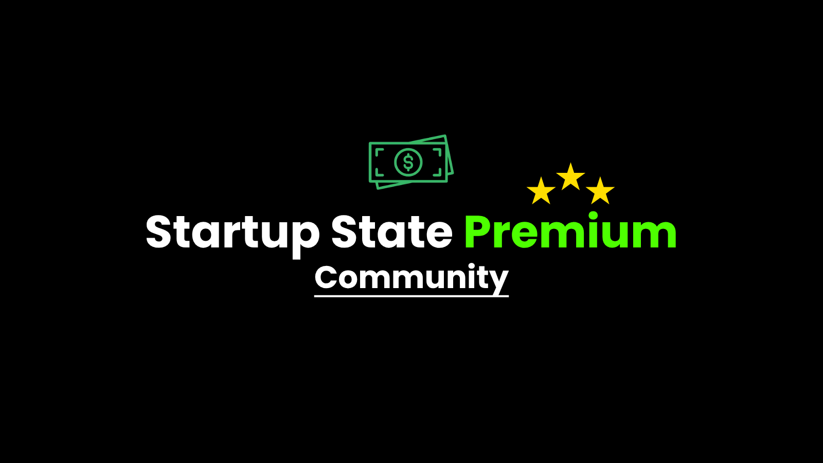 Startup State Community