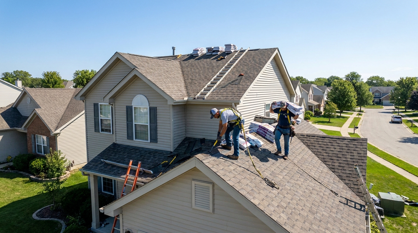 Roof Repair Service Call