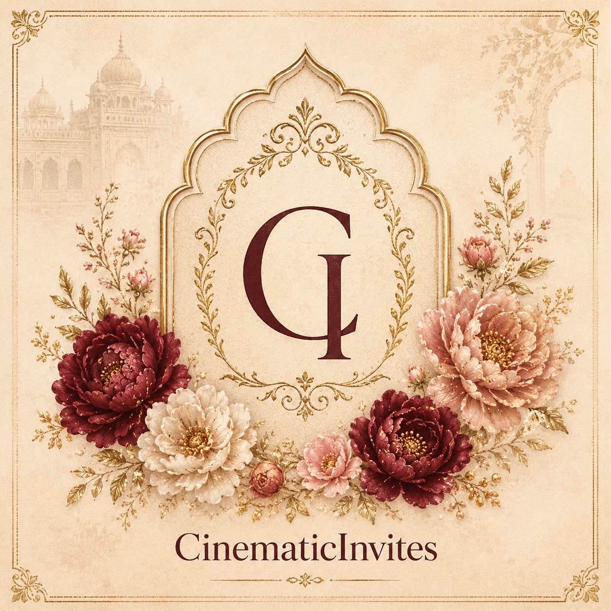 Wedding Reception Motion Invite