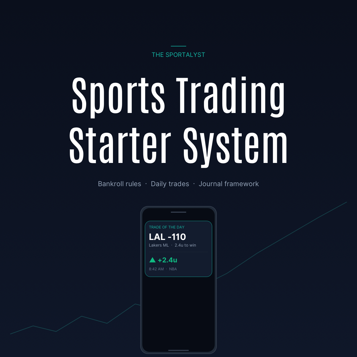 The Sportalyst Starter Kit