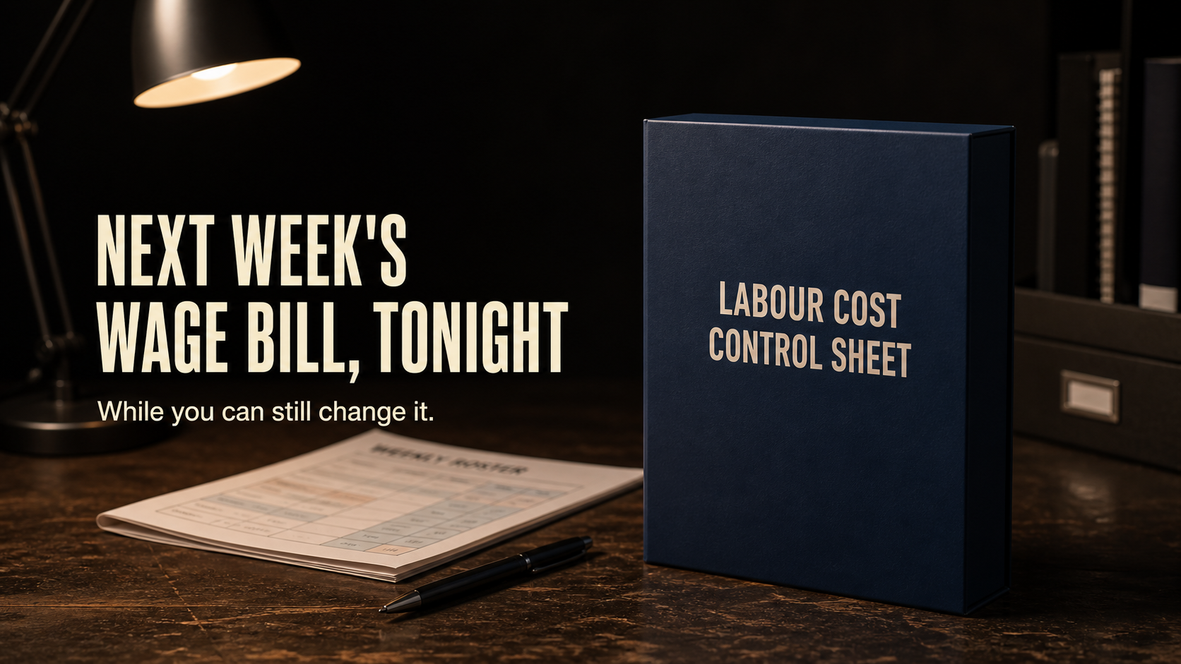 Labour Cost Control Sheet — Cost the Roster Before You Post It