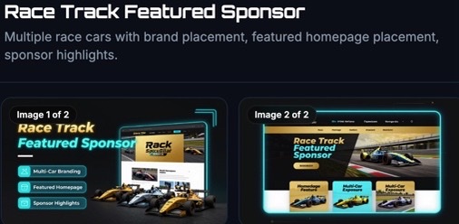  RACE TRACK FEATURED SPONSOR