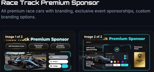  RACE TRACK PREMIUM SPONSOR