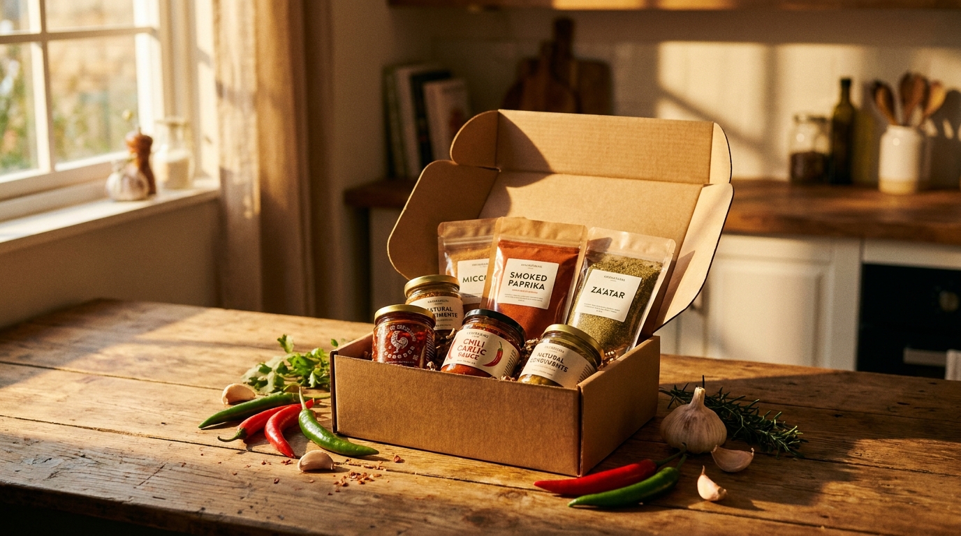 Chili Garlic Pantry Box