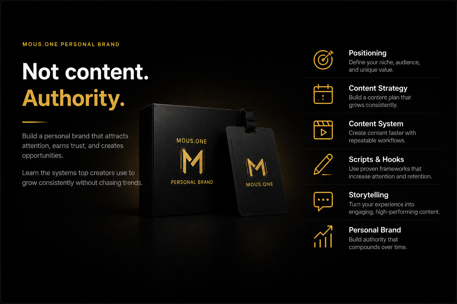 mous.one x Personal Branding
