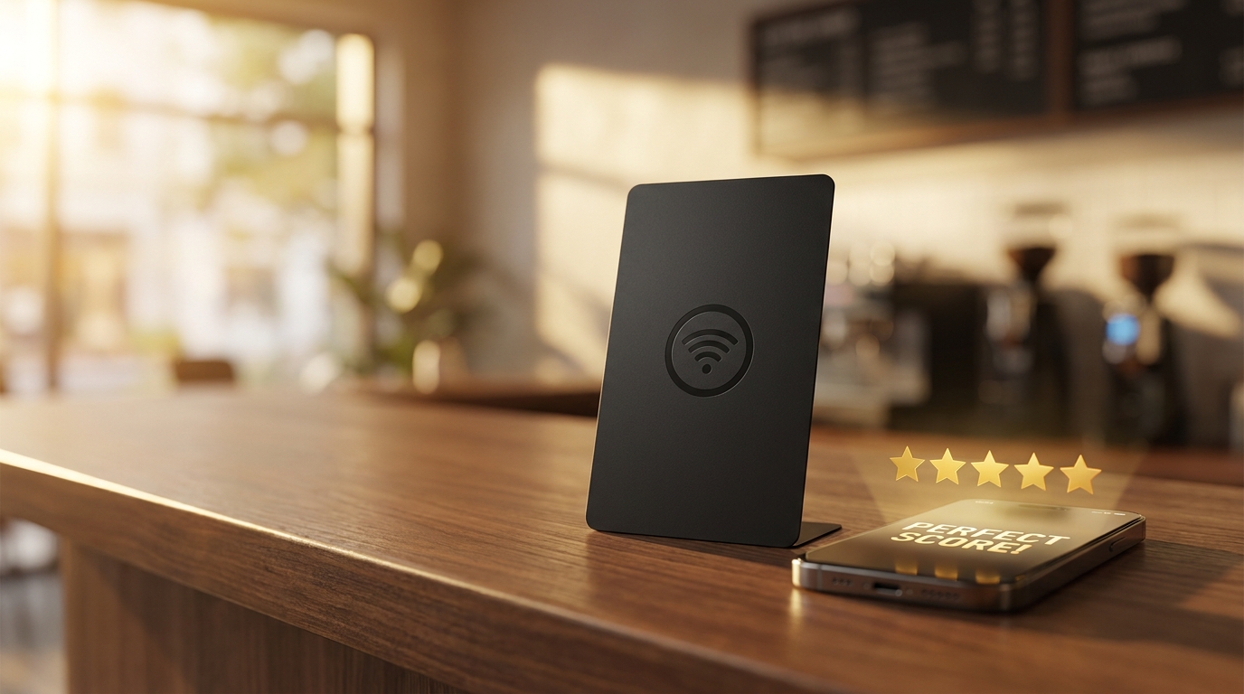 5StarTap NFC Bewertungskarte