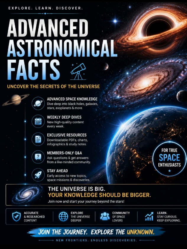 Advanced Astronomical Facts 🚀