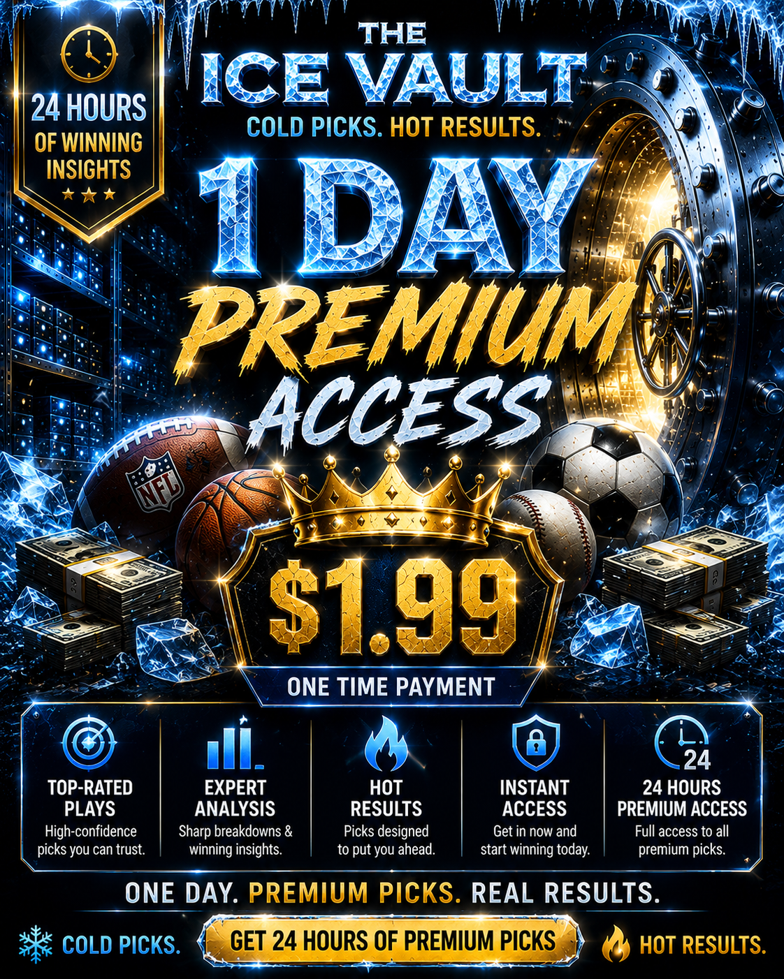 🎟️ 1 Day Premium