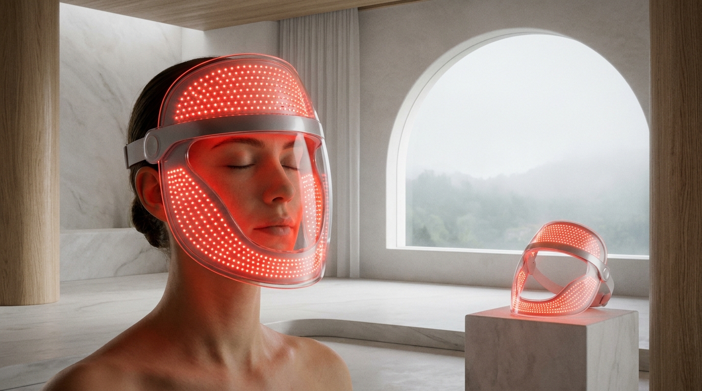 Red Light Therapy Face Mask