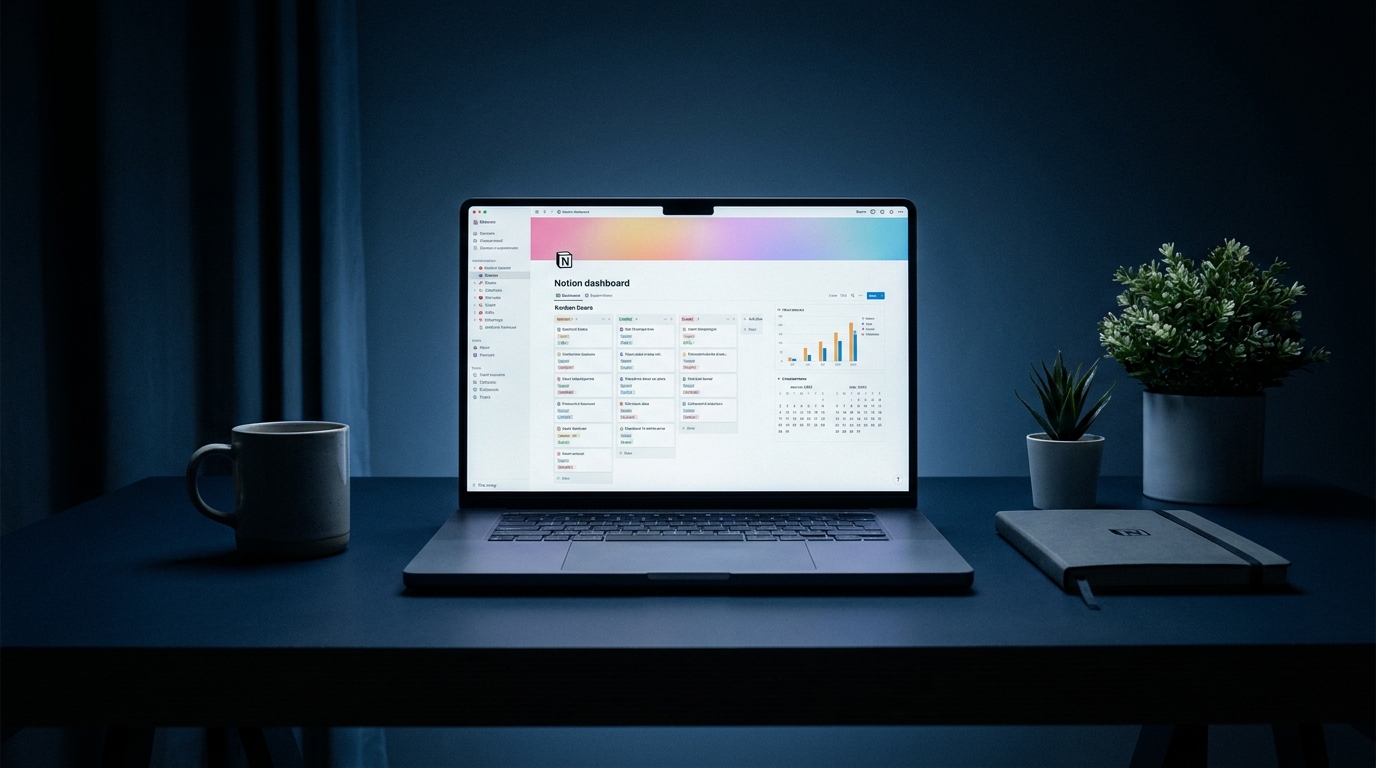 DashOS — All-In-One Notion Business Dashboard Suite