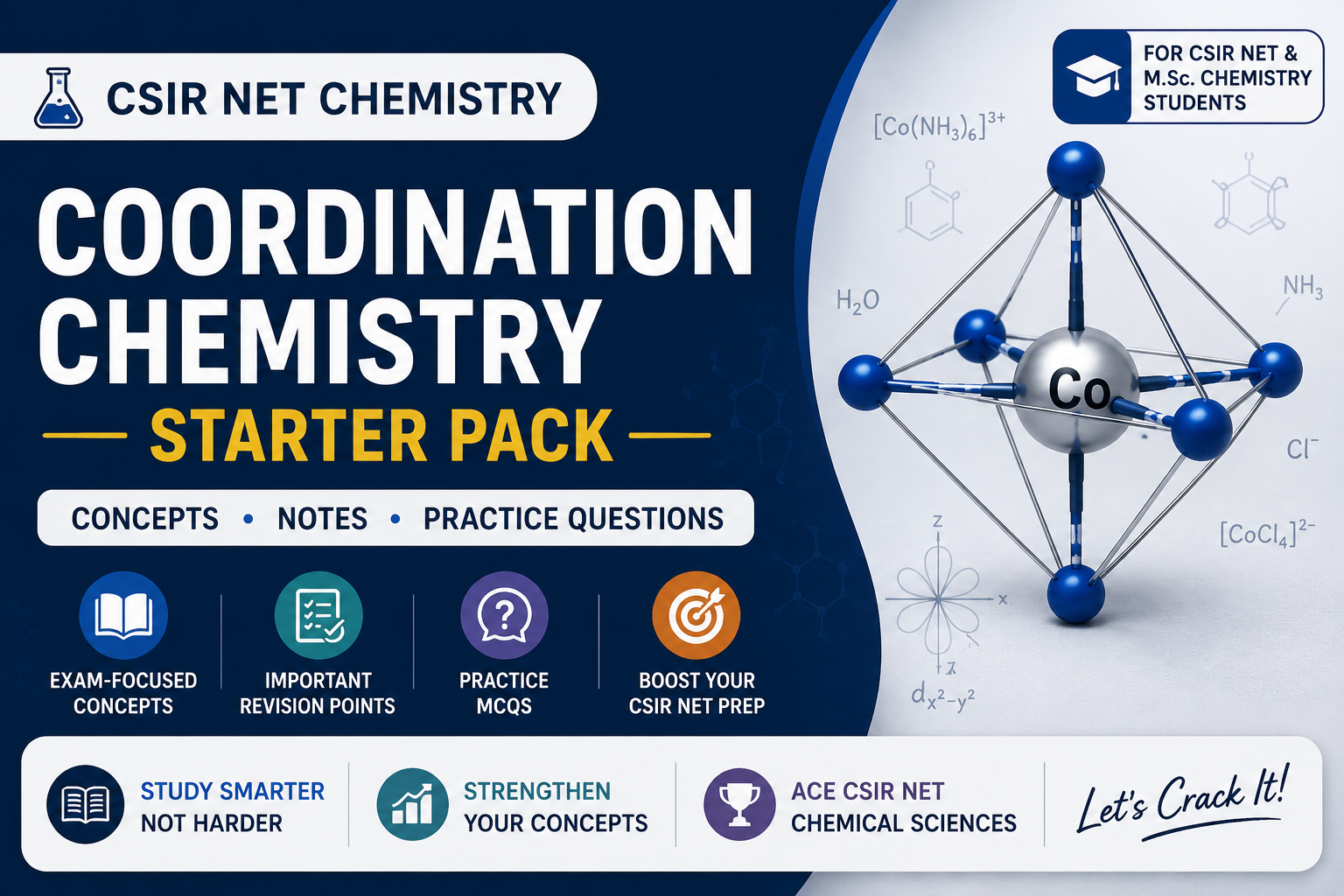  Coordination Chemistry PDF + practice questio