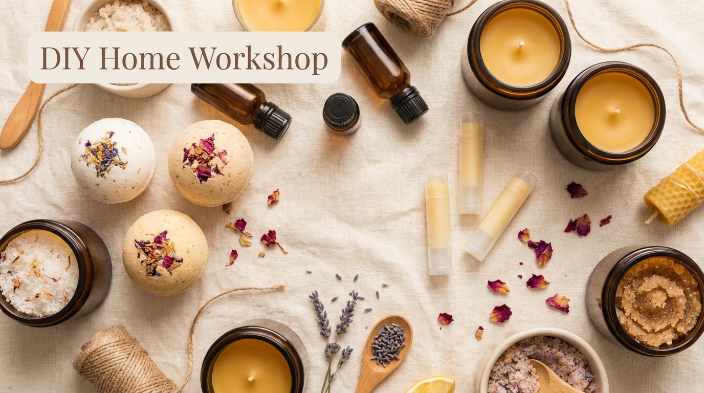 DIY Home Workshop: 35 Homemade Products