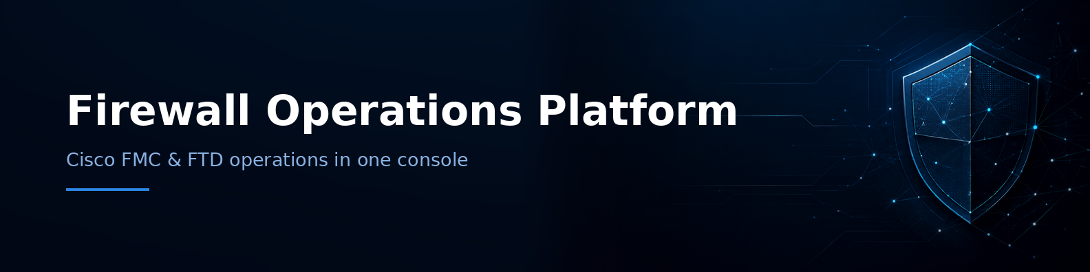 Firewall Operations Platform