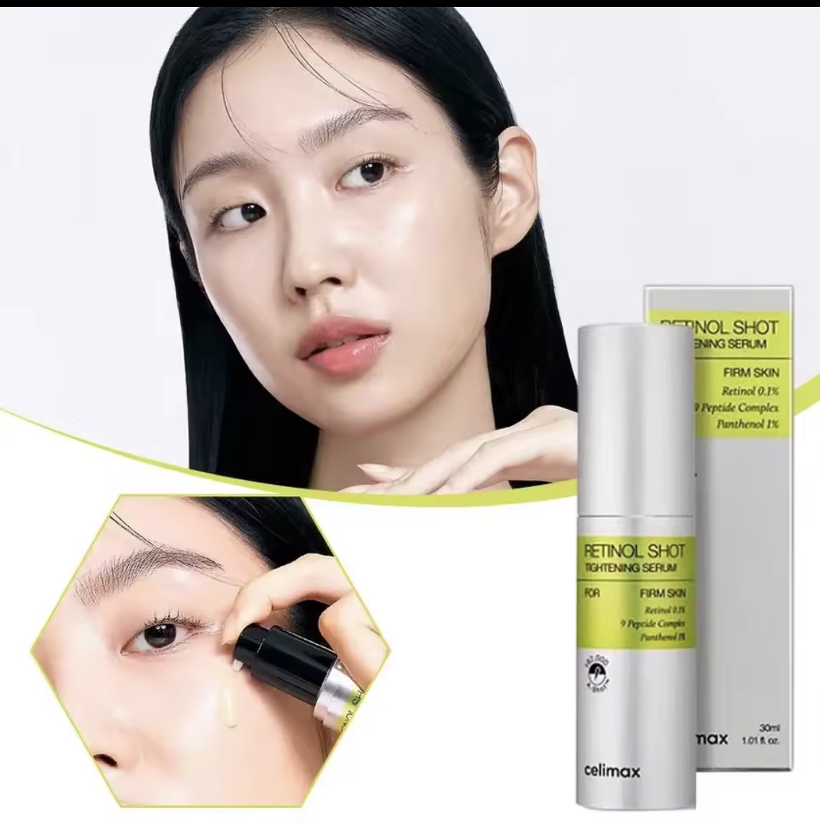 O'CHEAL Anti-Wrinkle Eye Cream with Roller Massager