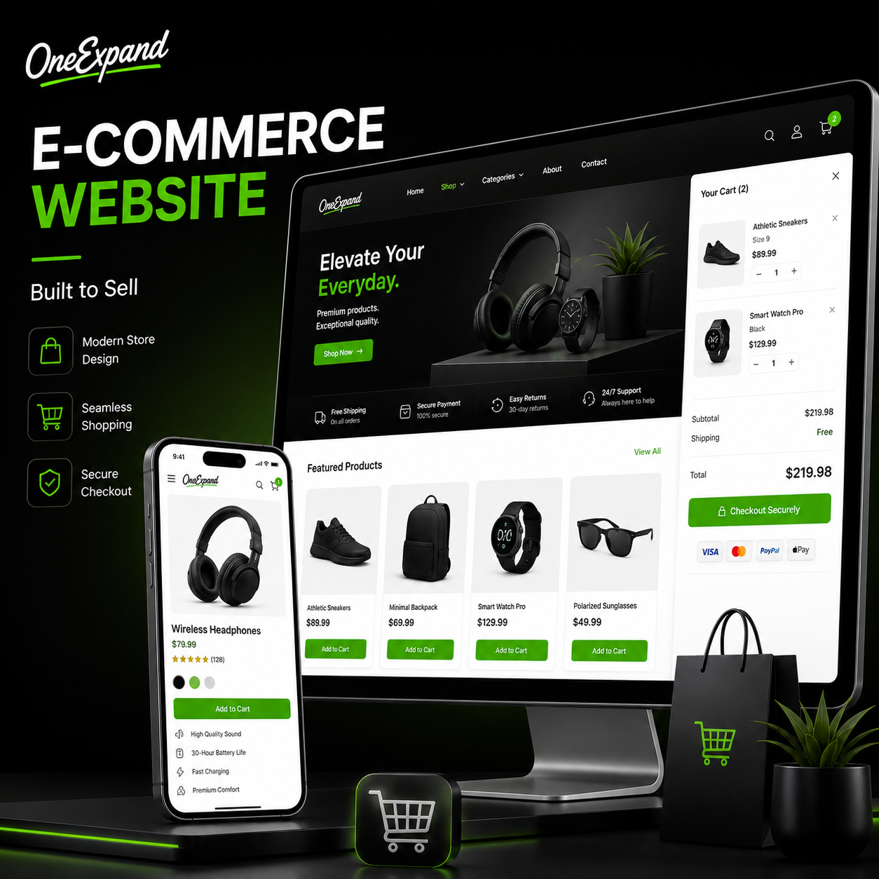 High-Converting E-Commerce Store