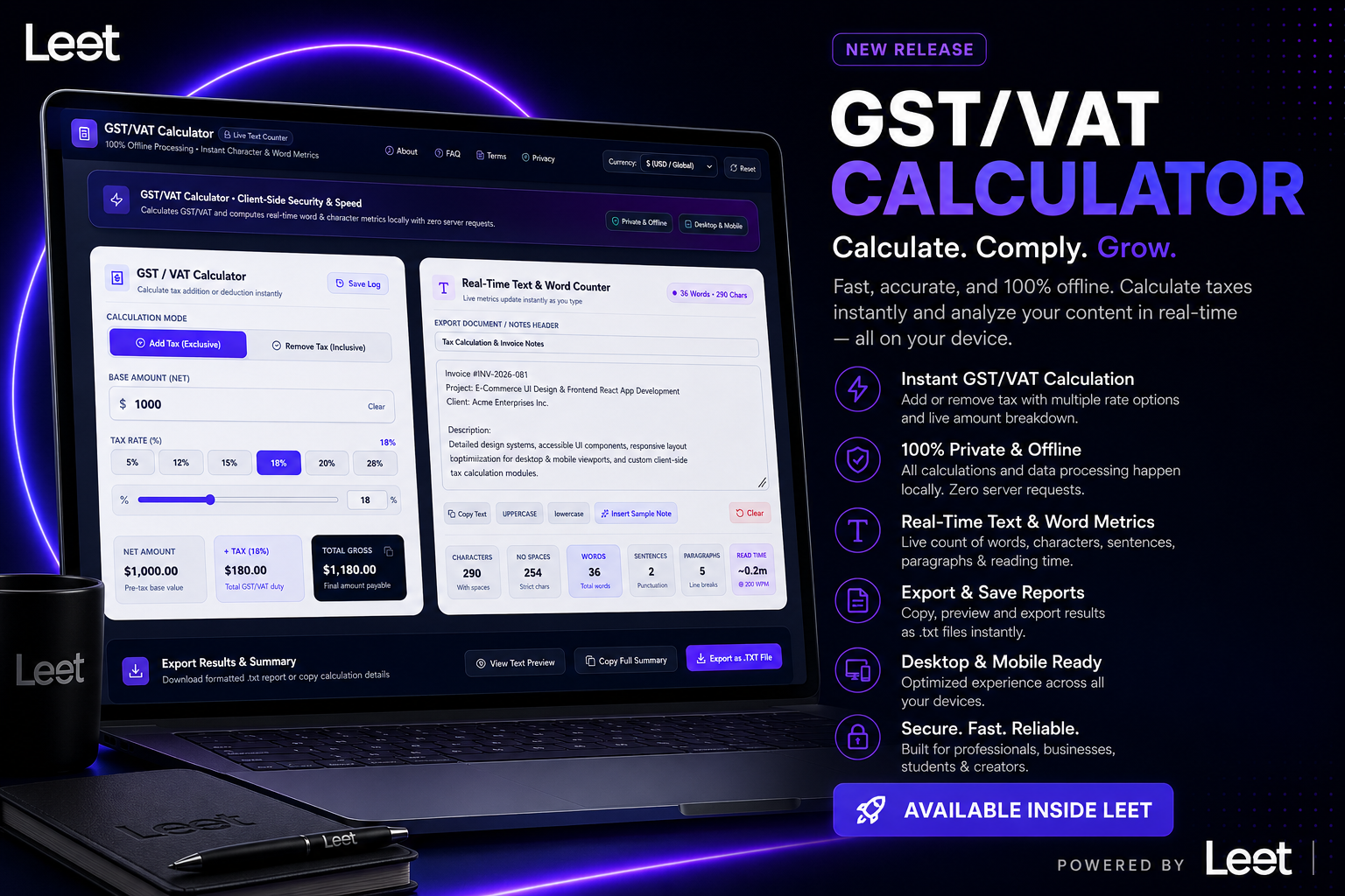 GST/VAT Calculator Theme