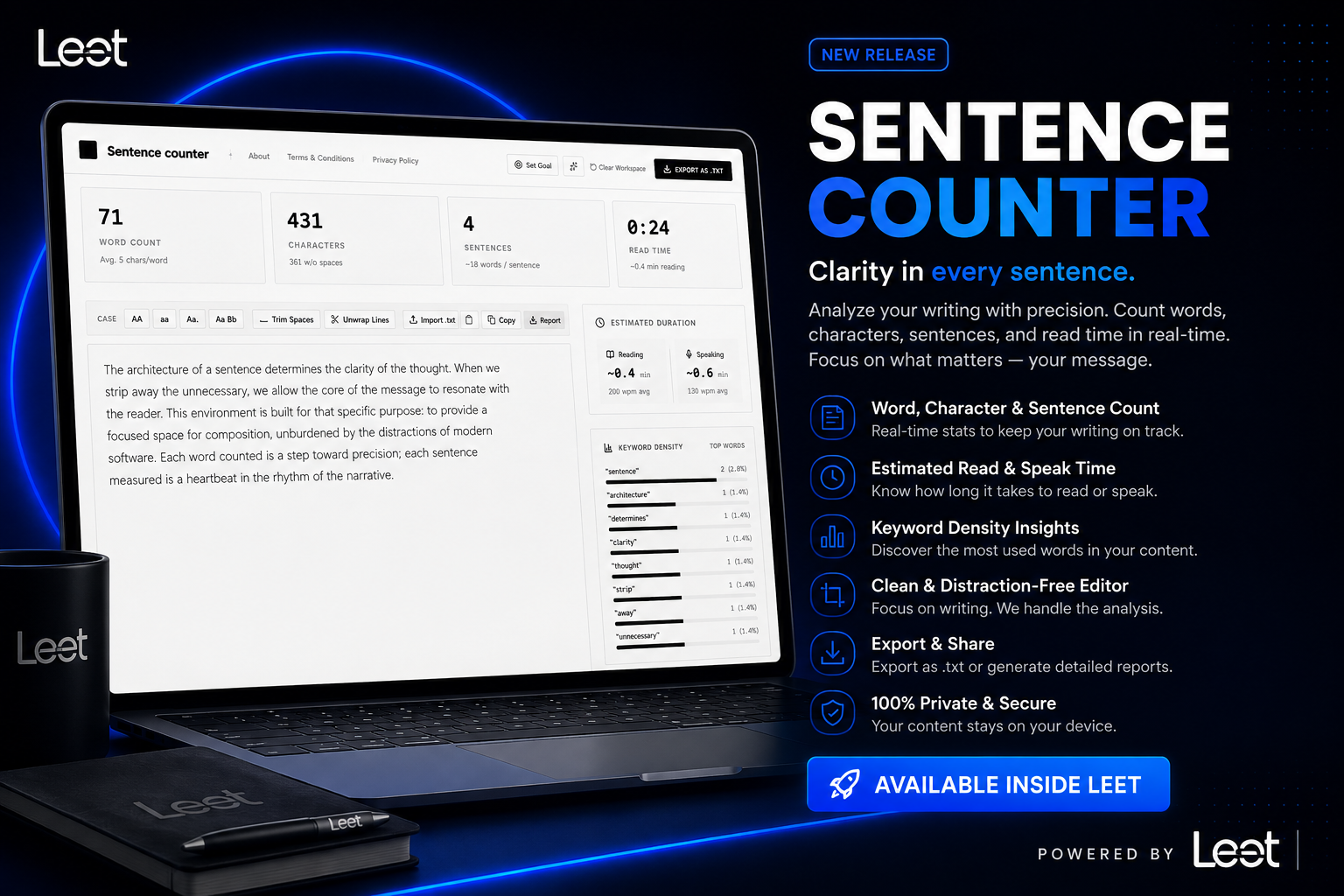 Sentence Counter Theme