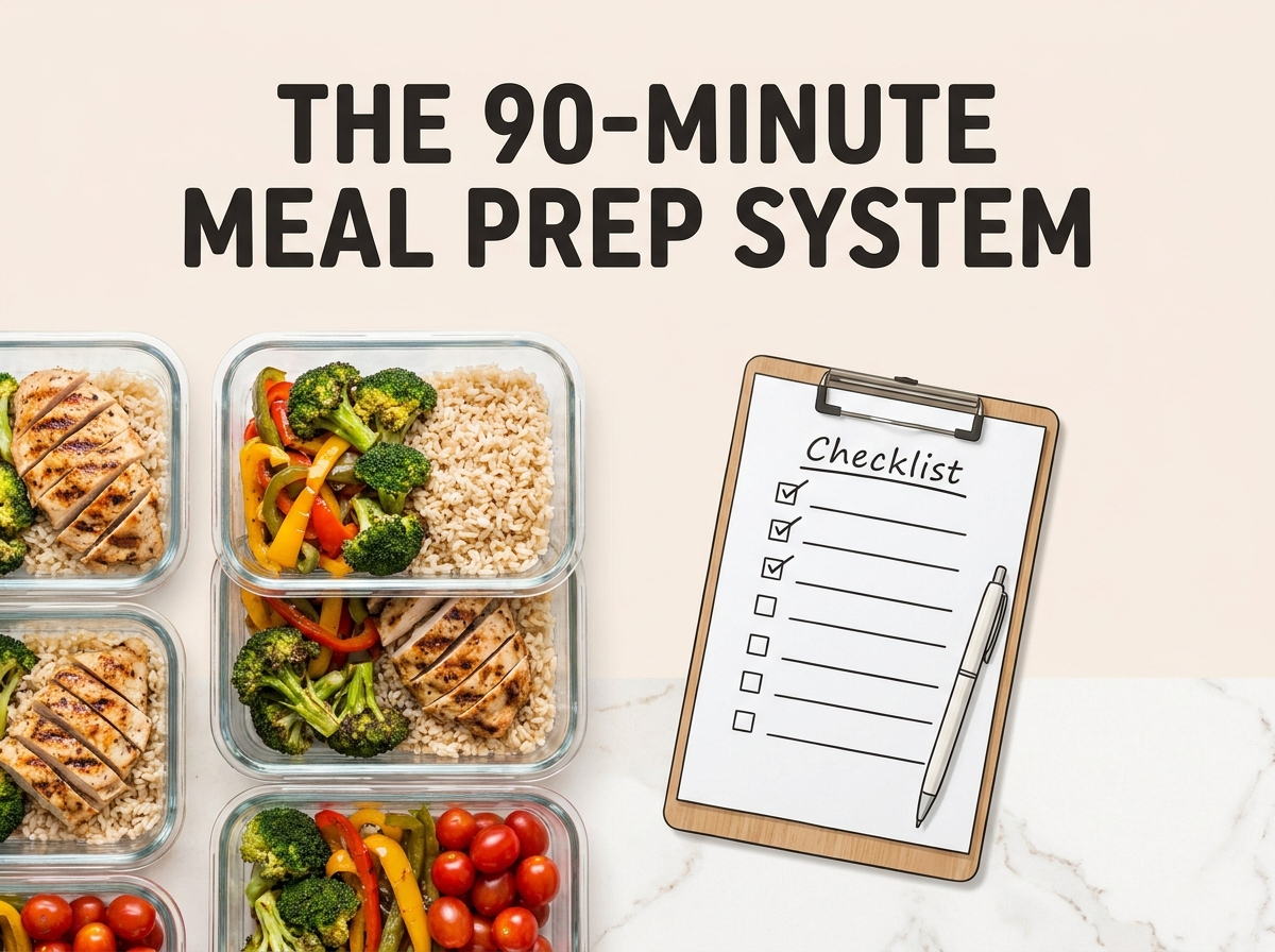 The 90-Minute Meal Prep System