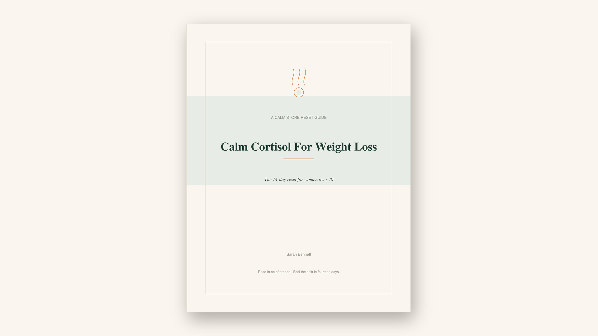 Calm Cortisol For Weight Loss