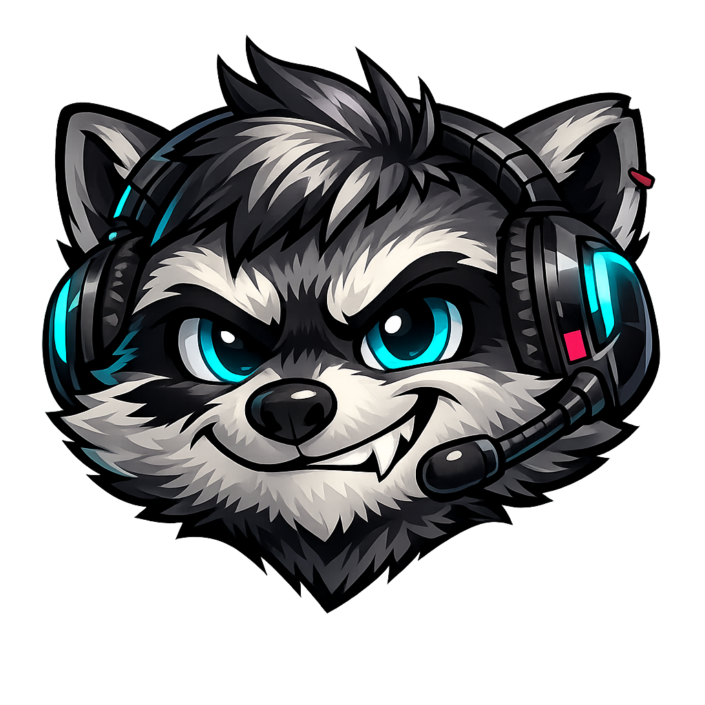 🦝 Ruckus – Custom Discord | Twitch | Social Media Emote/Sticker Pack