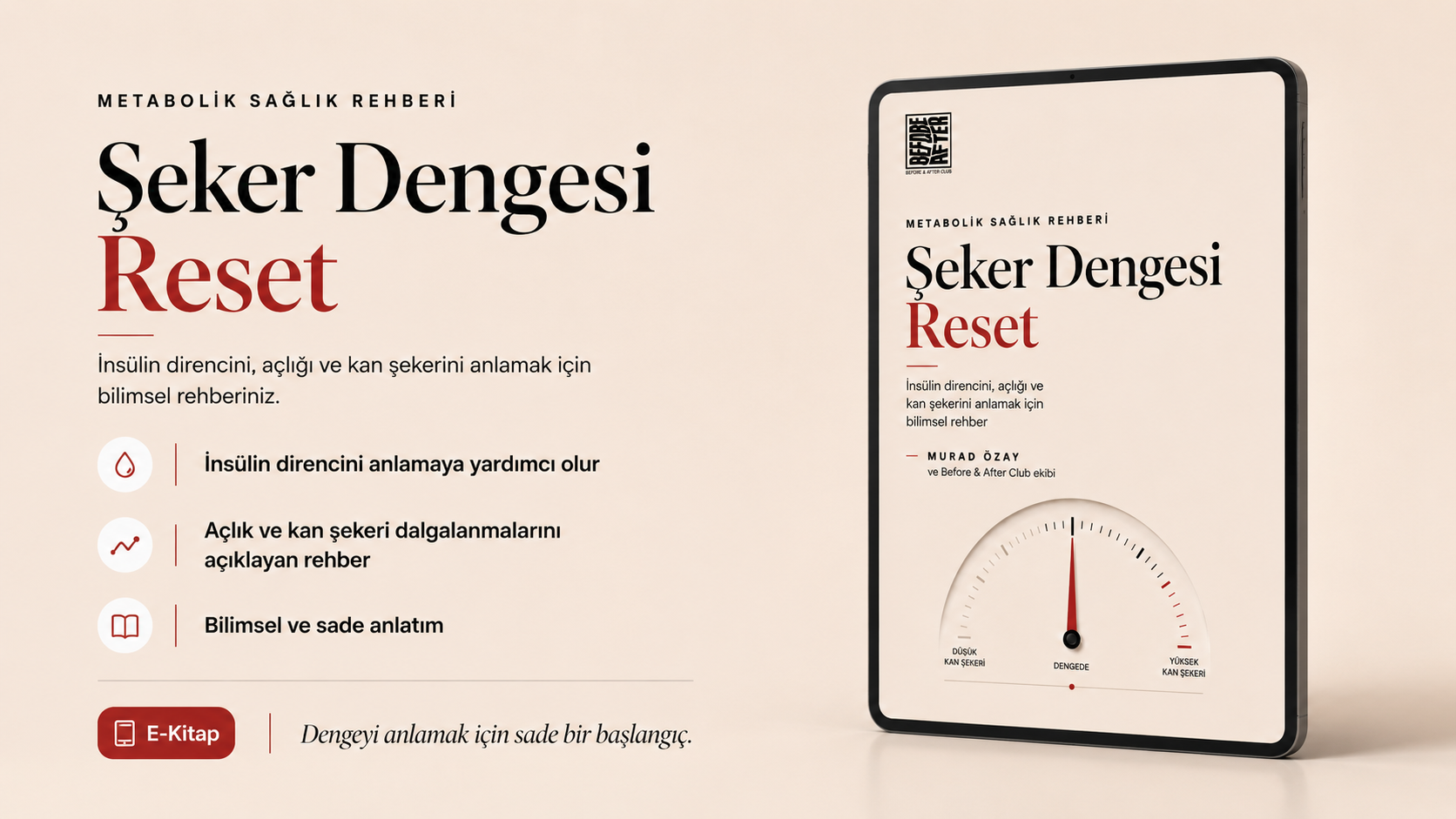 Şeker Dengesi Reset E-Kitap