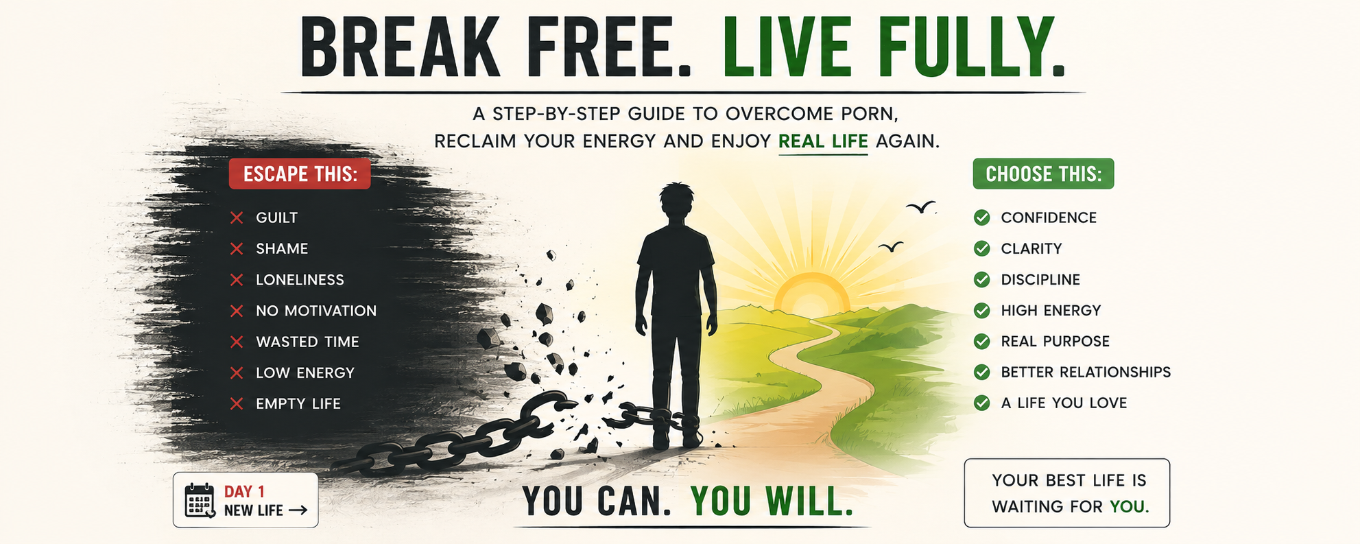 Free from porn in 30 days