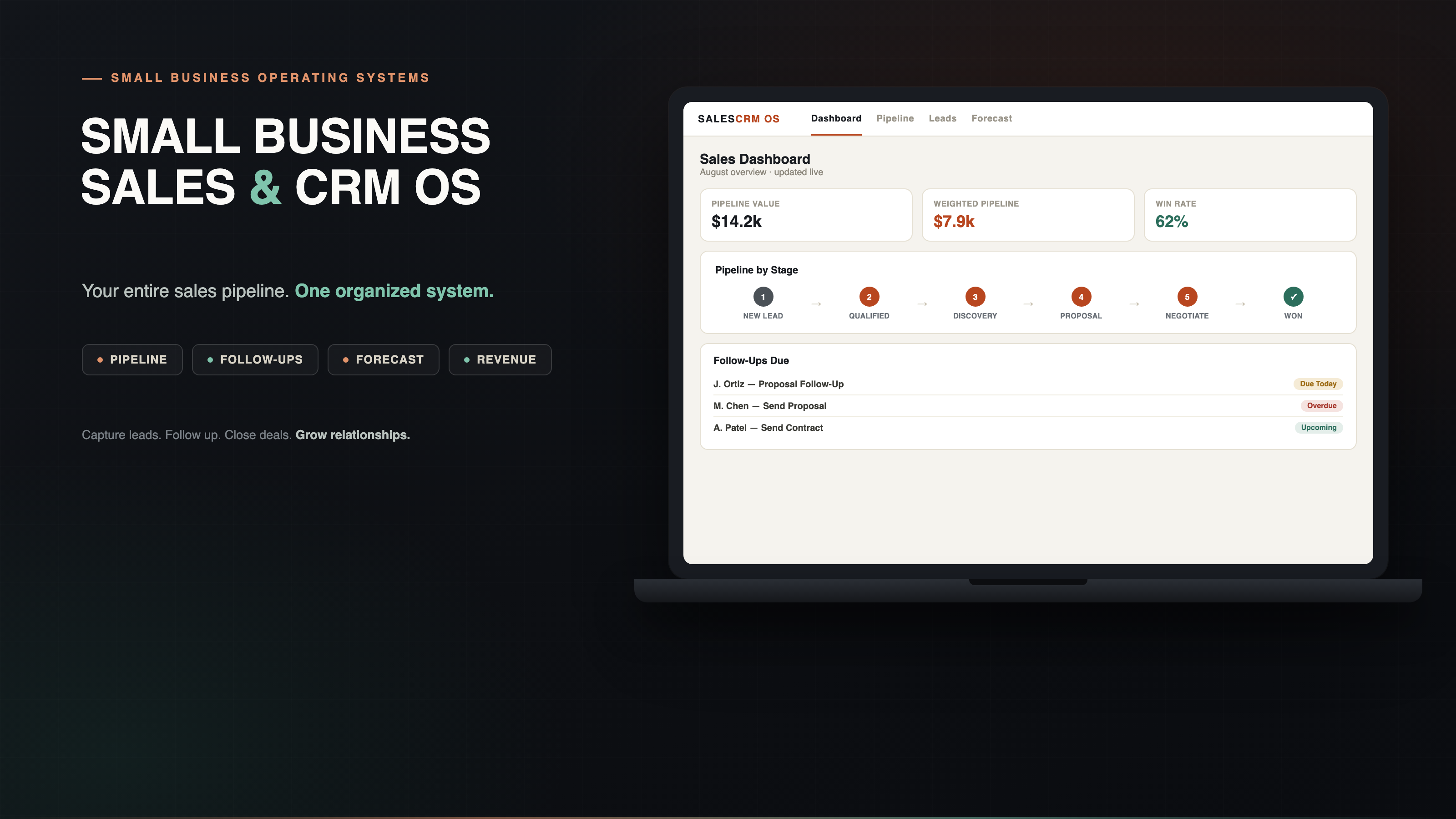 Small Business Sales & CRM OS