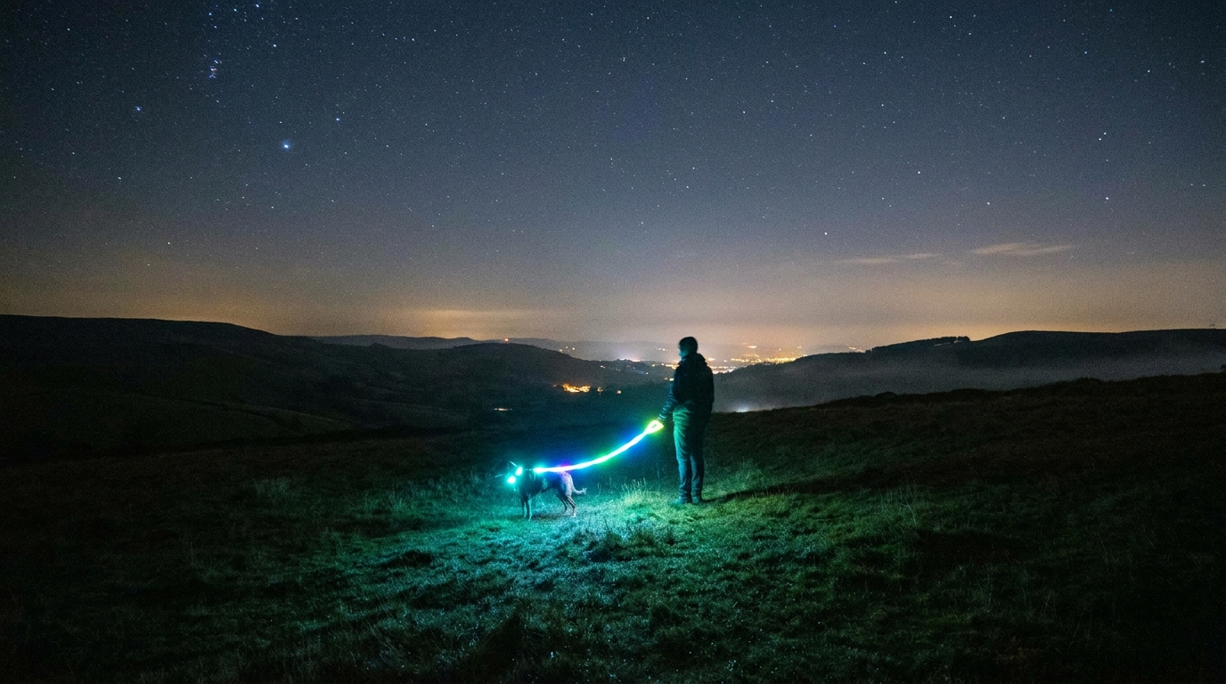 Night-Glow LED Dog Leash