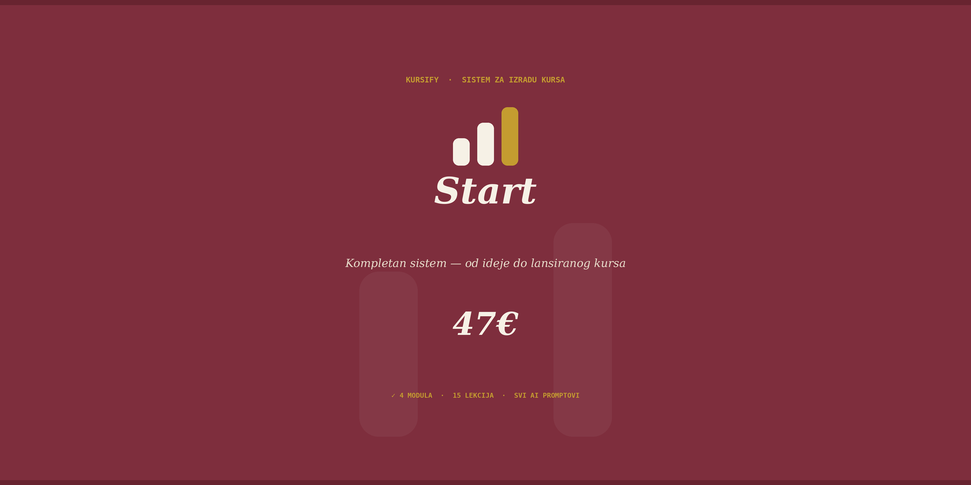 Kursify — Start