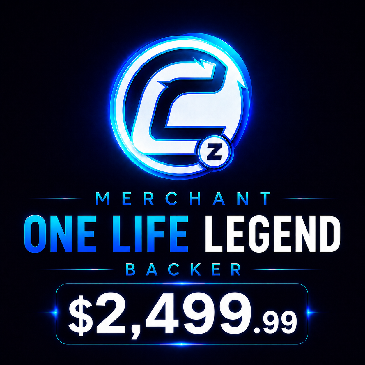 Merchant One Life Legend Backer