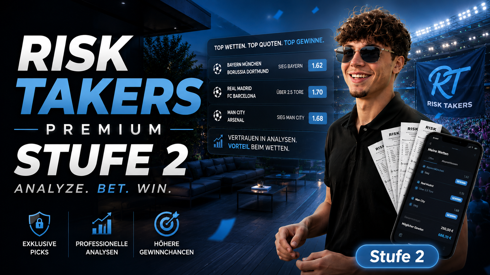 Risk Takers Premium Stufe 2 