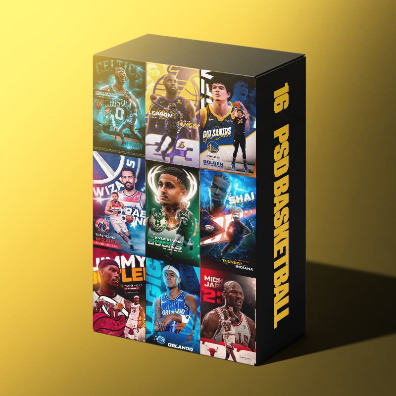 Basketball Design Bundle — Editable Sports Templates