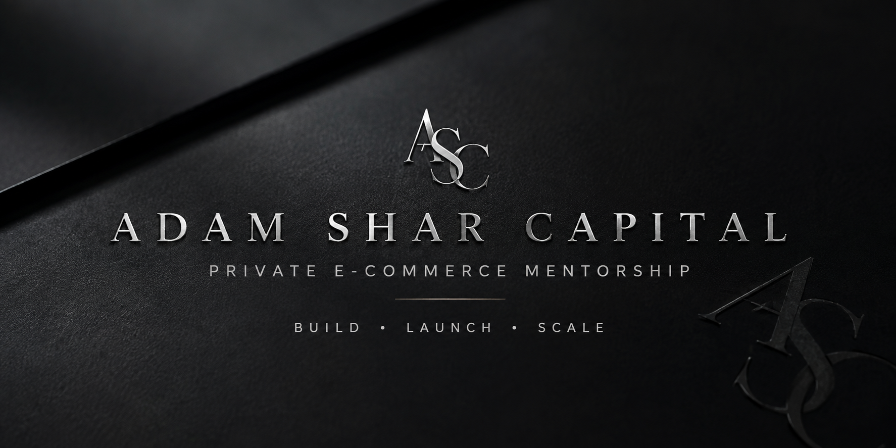 Private E-Commerce Mentorship