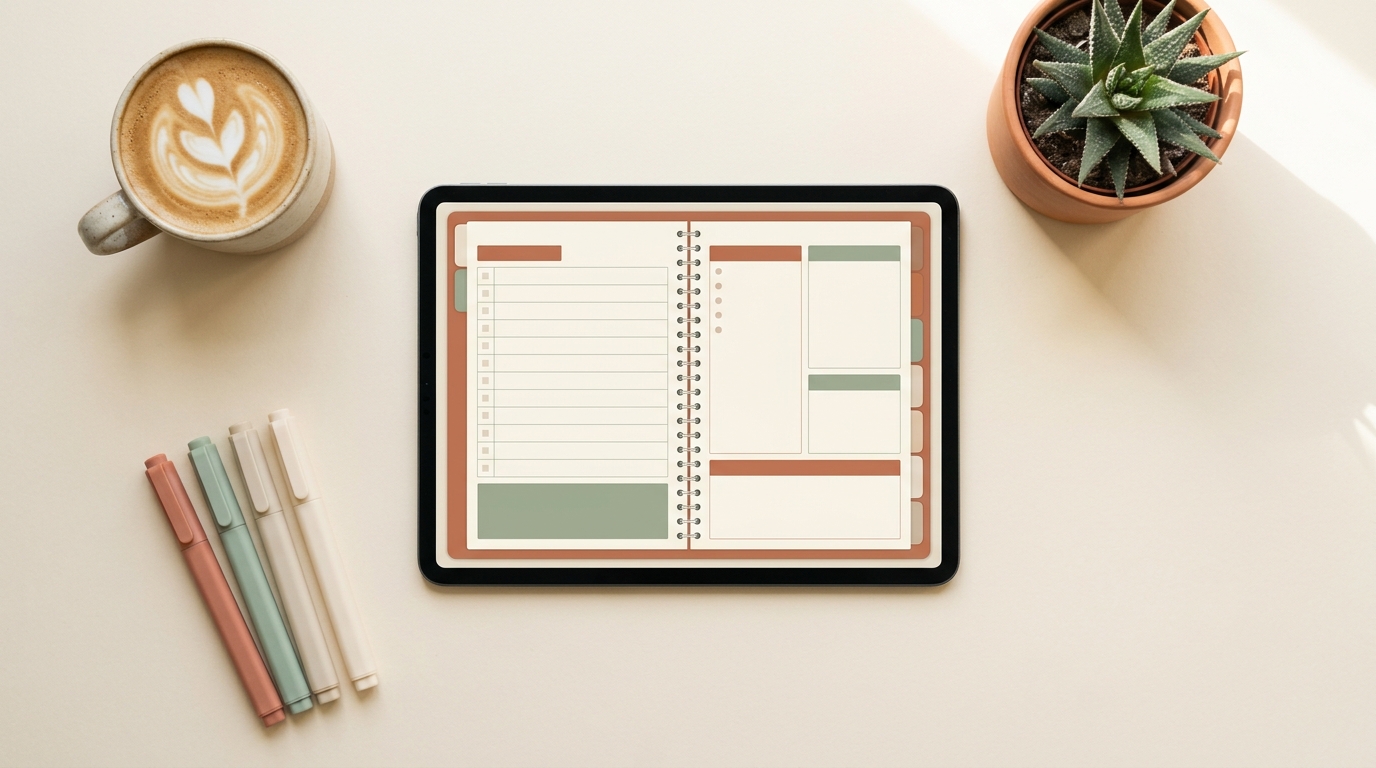 The Daily Layout — Digital Planner System