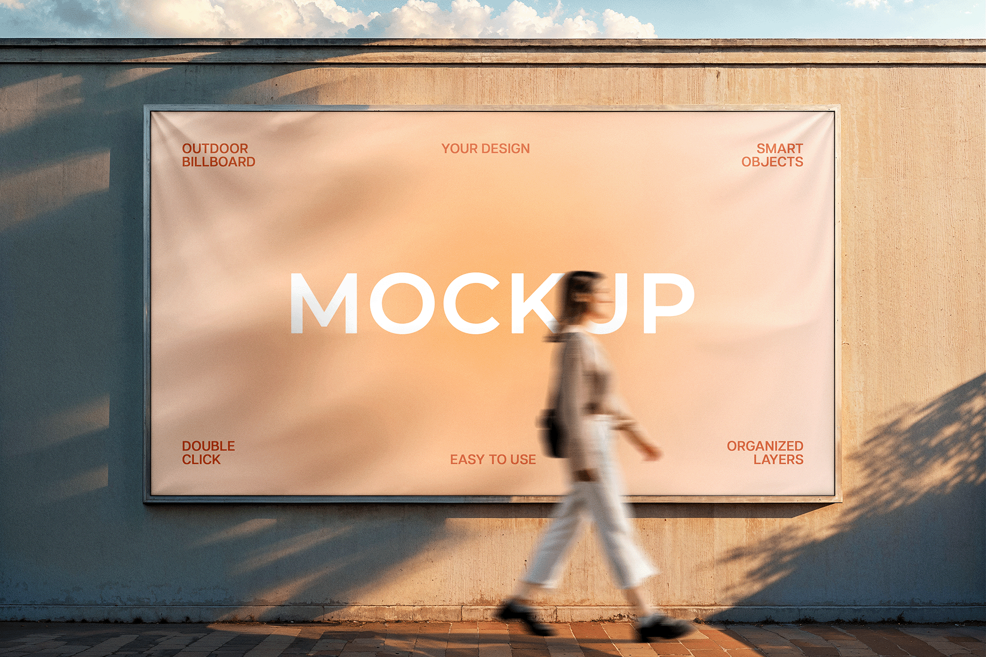 Timeless Outdoor Billboard Mockup Bundle 6 PSDs