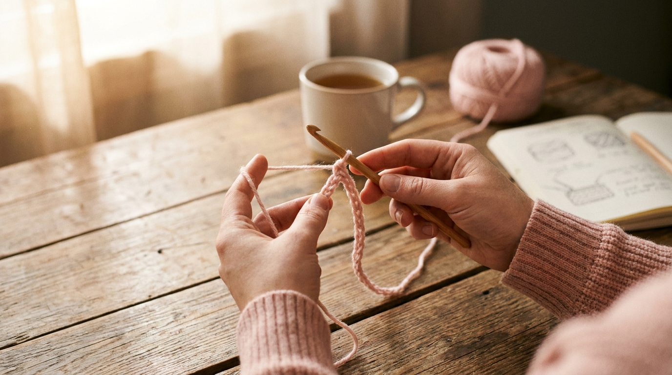 Crochet Foundations: Your First Stitch to First Project