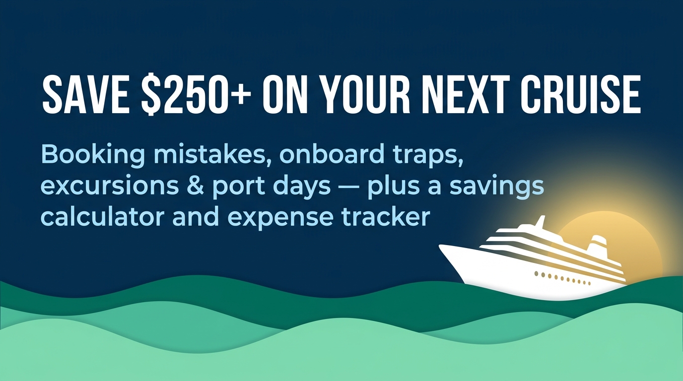 The Cruise Money-Saving Blueprint