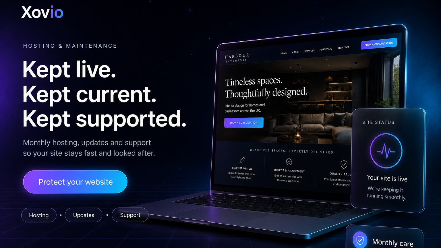 Final Payment + Hosting & Maintenance