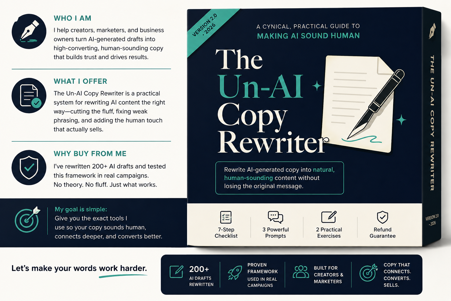 AI Copy Rewriter: Humanize AI Writing & Make It Sound Natural