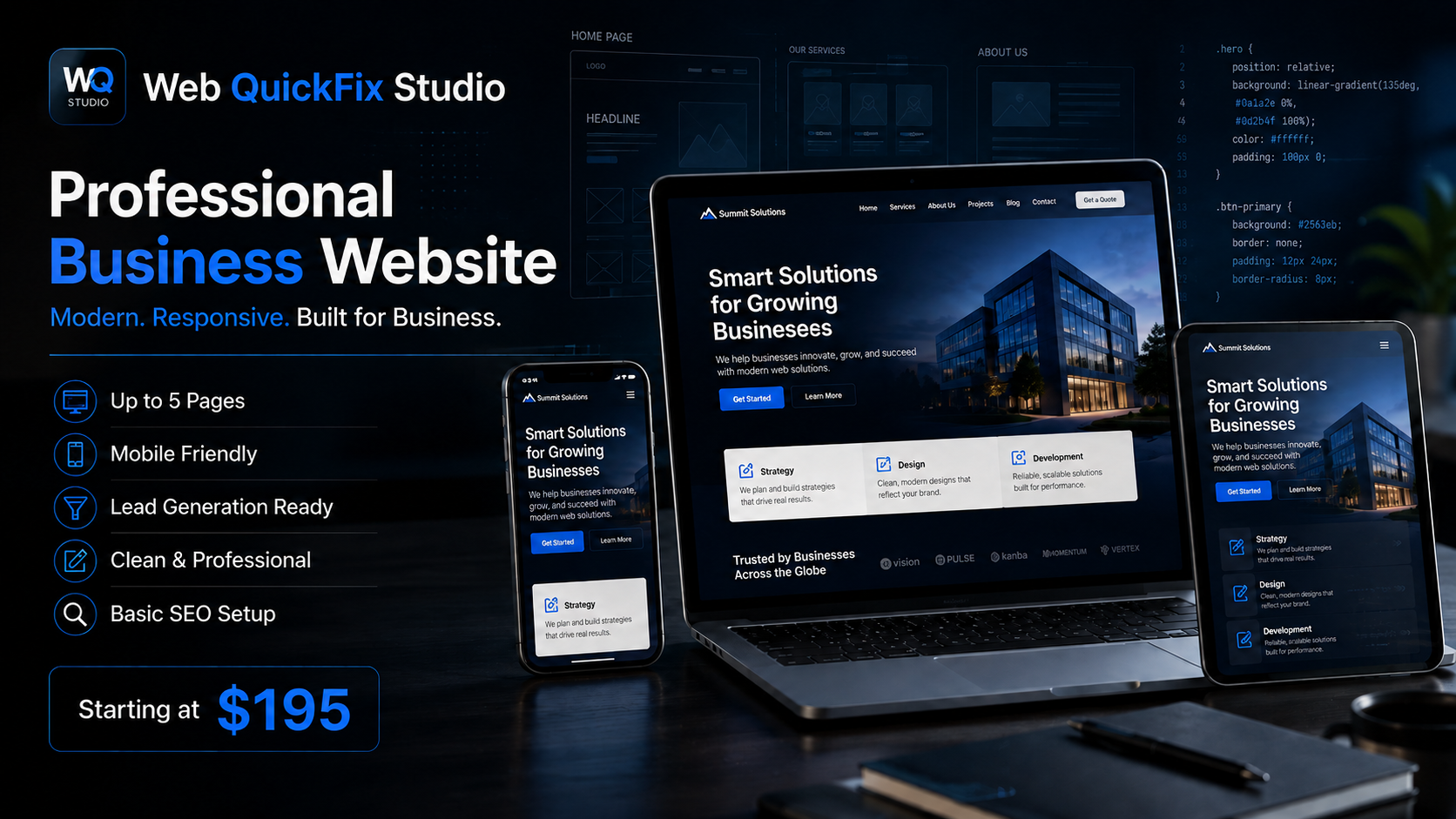 Professional Business Website