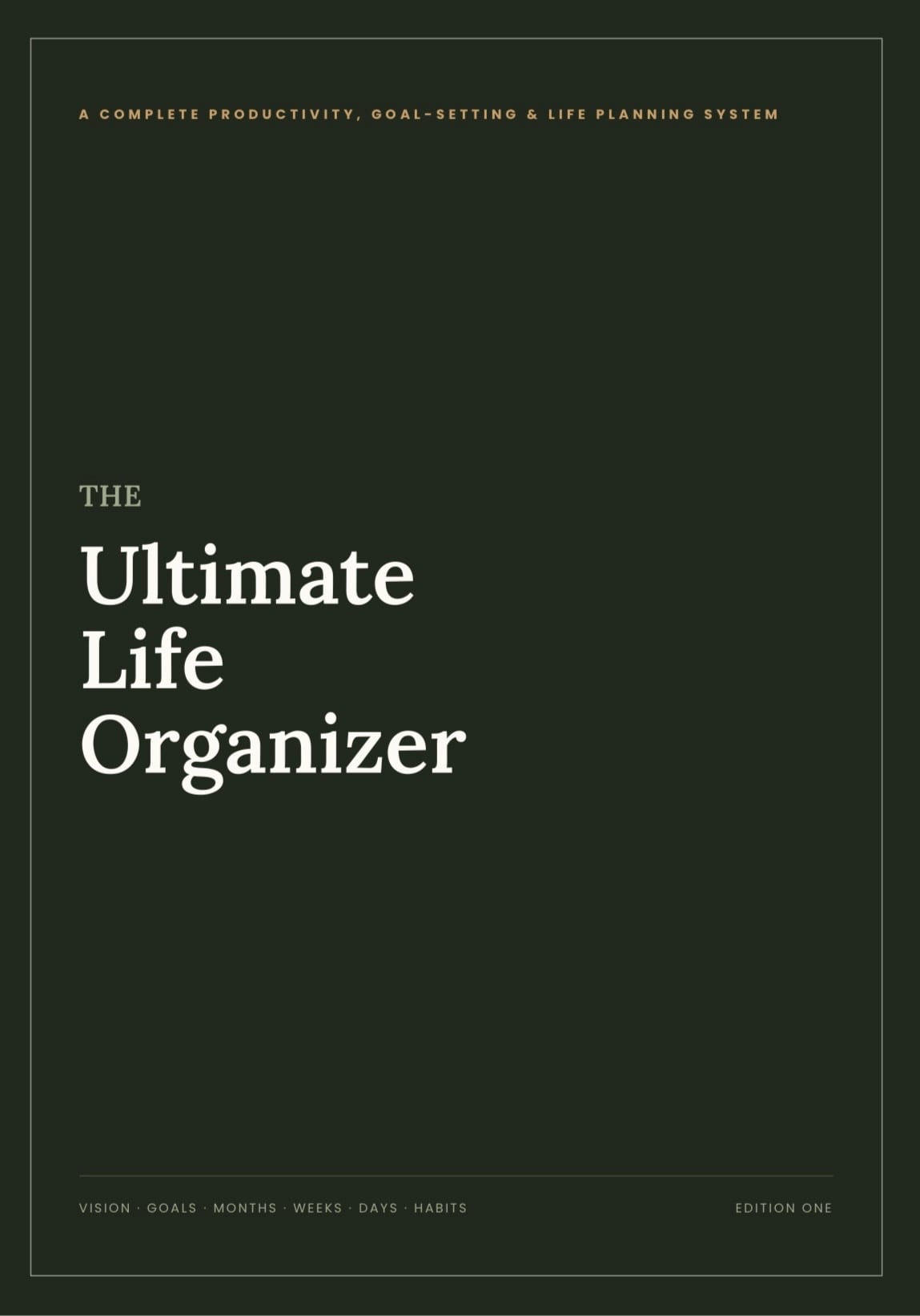 The Ultimate Life Organizer