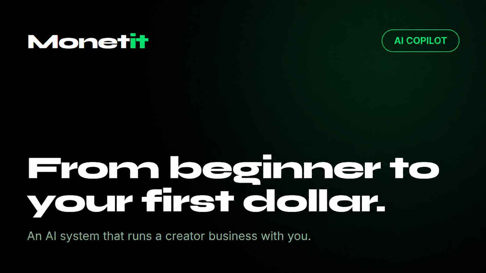 Monetit — AI Business Copilot