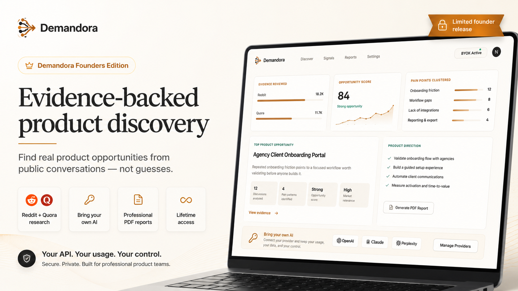 Demandora Founders Edition