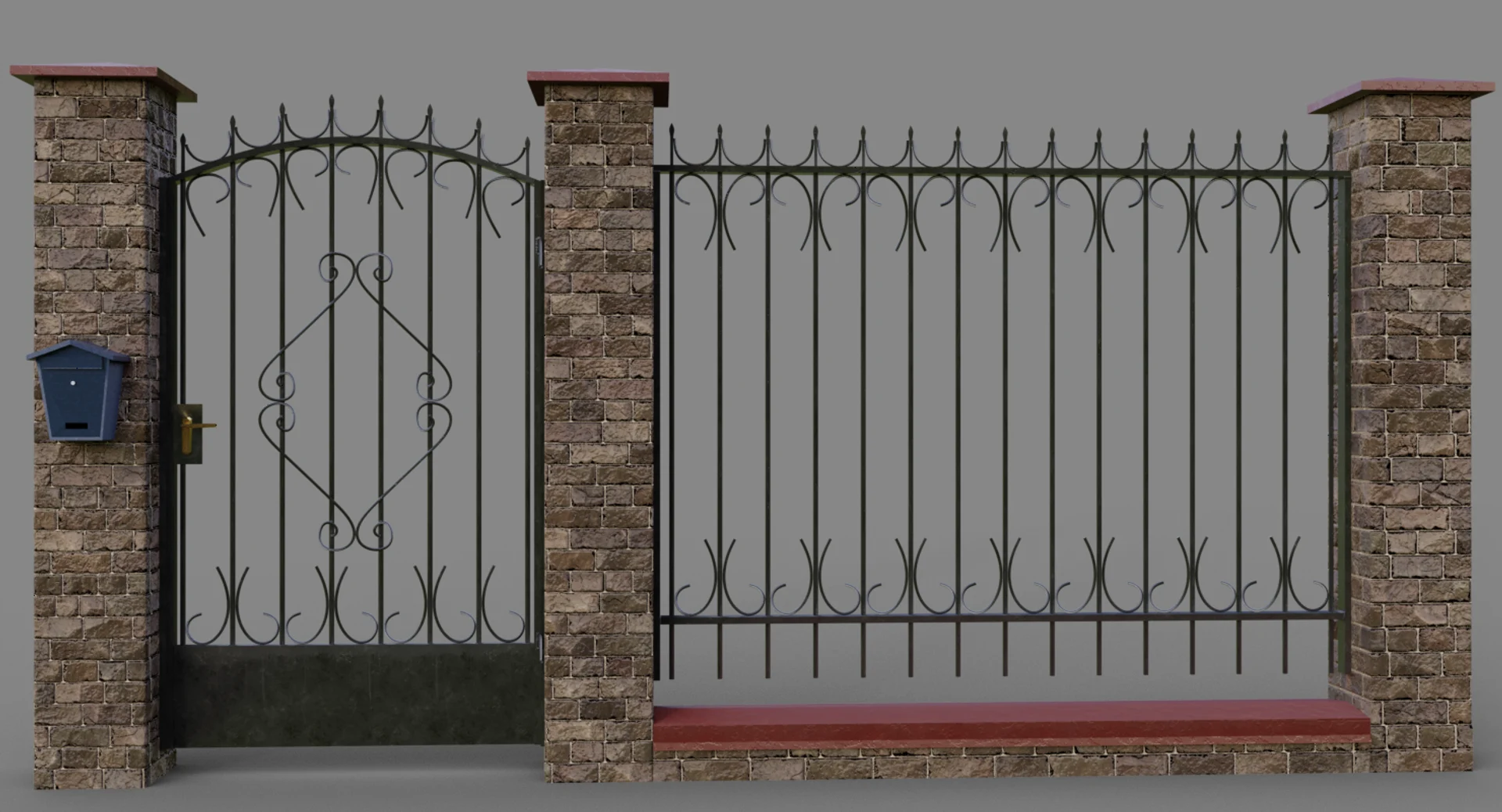Brick Fence