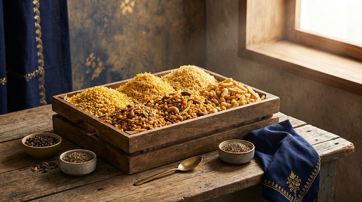 Golden Namkeen Monthly Snack Box