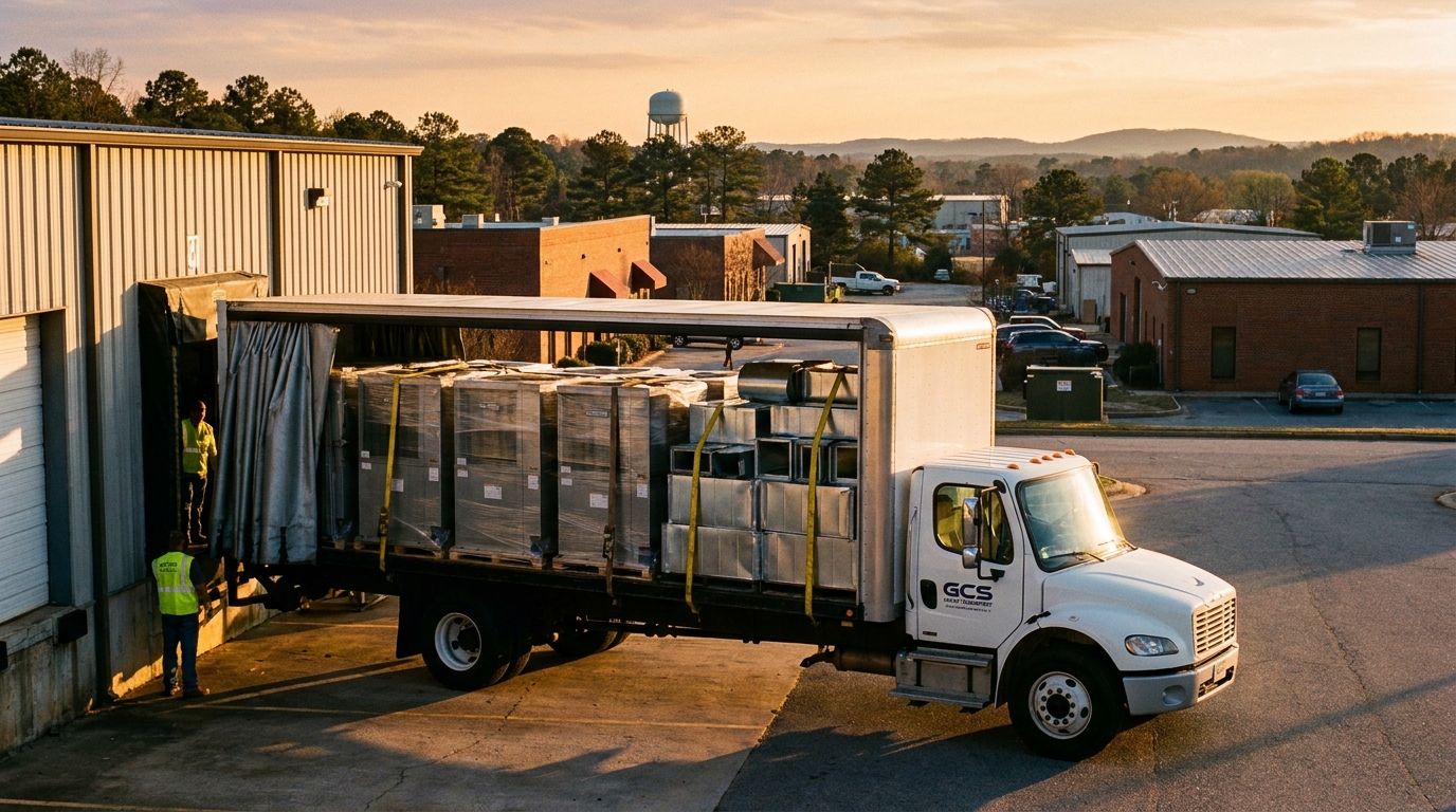 HVAC Pallet & Freight Delivery