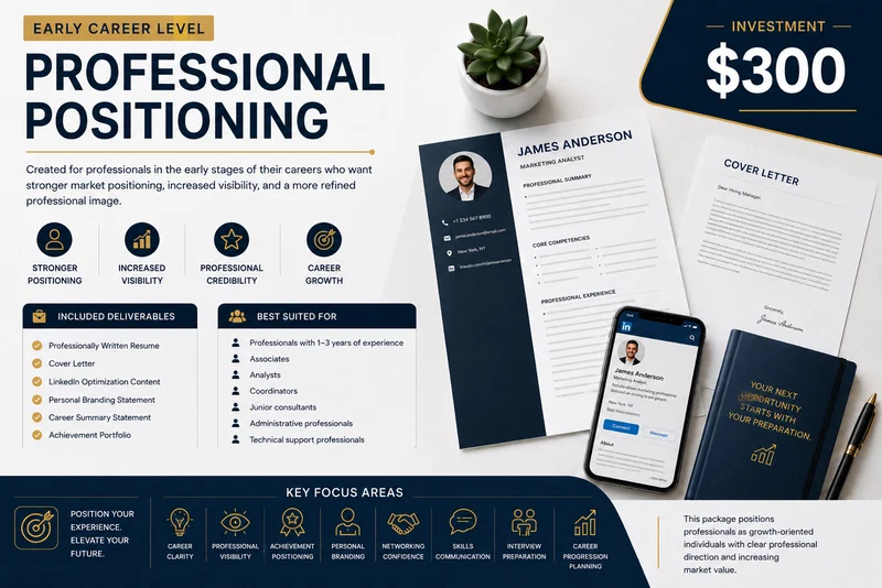 Early Career Level - Professional Positioning