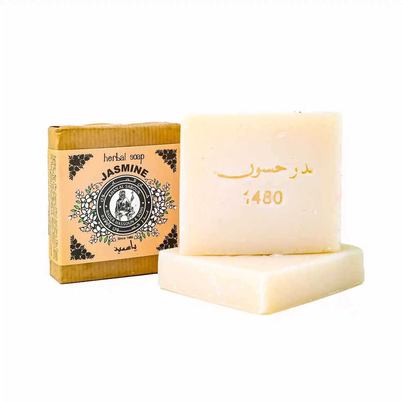 Soap / Jabón — Jasmine Herbal Soap (80g)