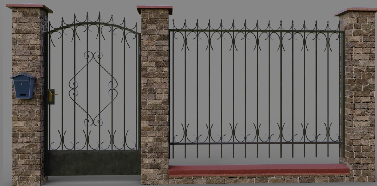 Brick Fence